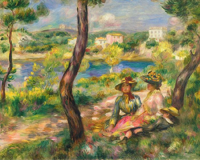 Pierre-Auguste Renoir Neaulieu Spain oil painting art